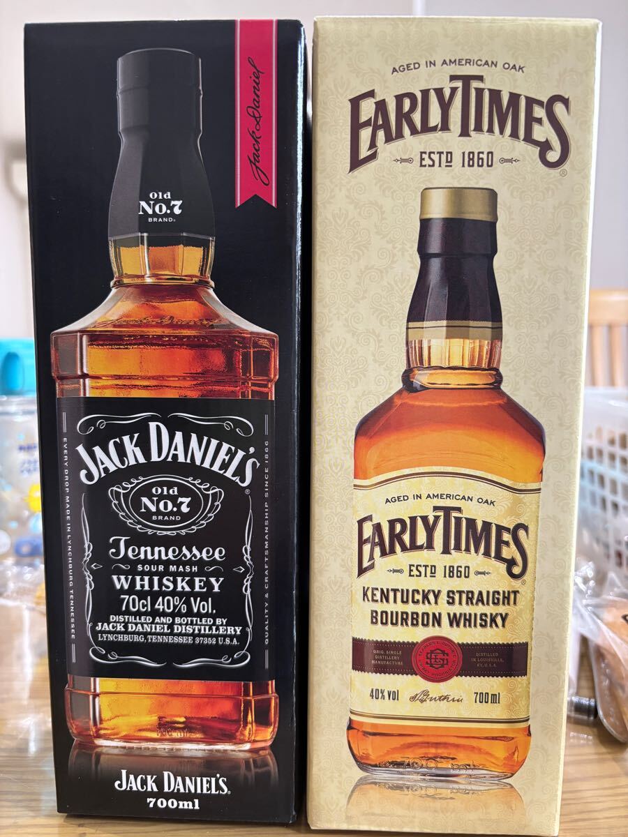 Jack Daniel'sとEarly Times ウイスキーセット