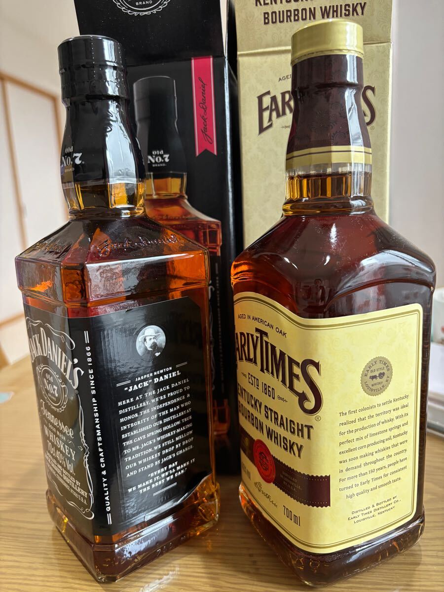 Jack Daniel'sとEarly Times ウイスキーセット