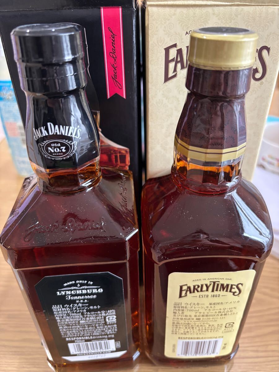 Jack Daniel'sとEarly Times ウイスキーセット