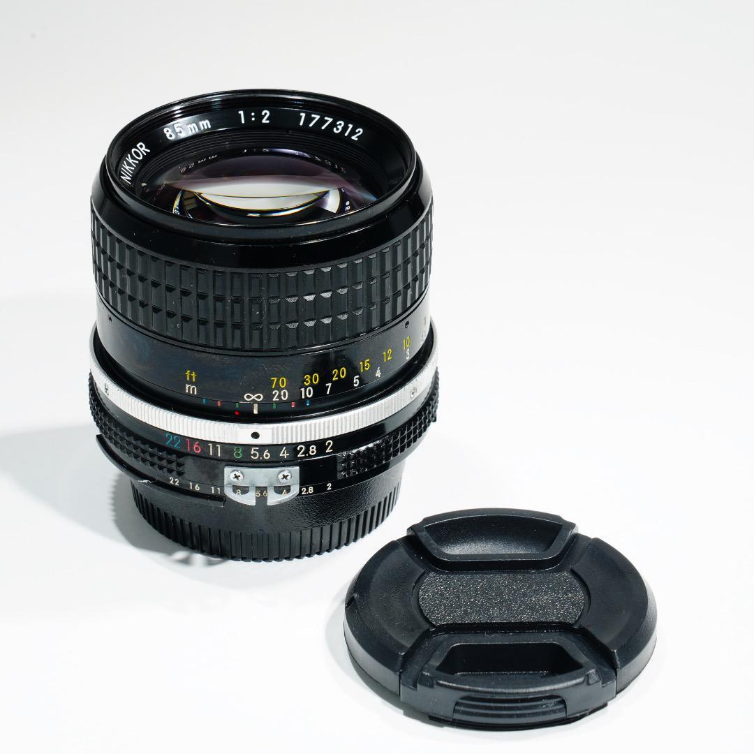 【極美品】動作◎ ニコン Ai Nikkor 85mm F2 312 極美品】動作 ニコン Ai Nikkor 85mm F2 312|Yahoo!フリマ(旧