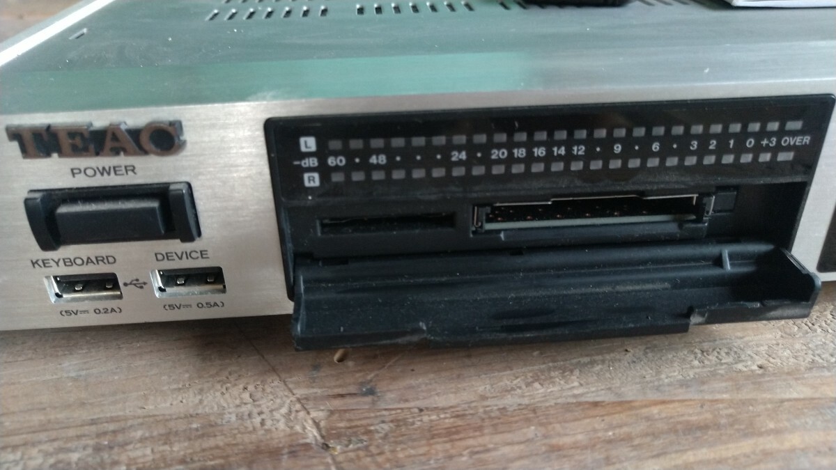 TEAC ハイレゾ?マスターレコーダー SD-500HR 動作品
