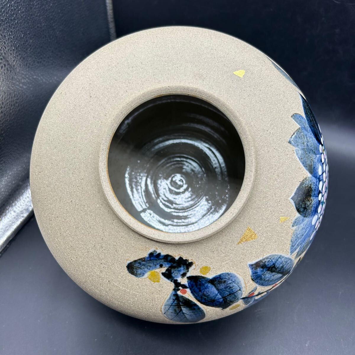  Kutani длина гора Kutani длина гора .... ваза . ваза для цветов цветок входить цветок сырой керамика hi8