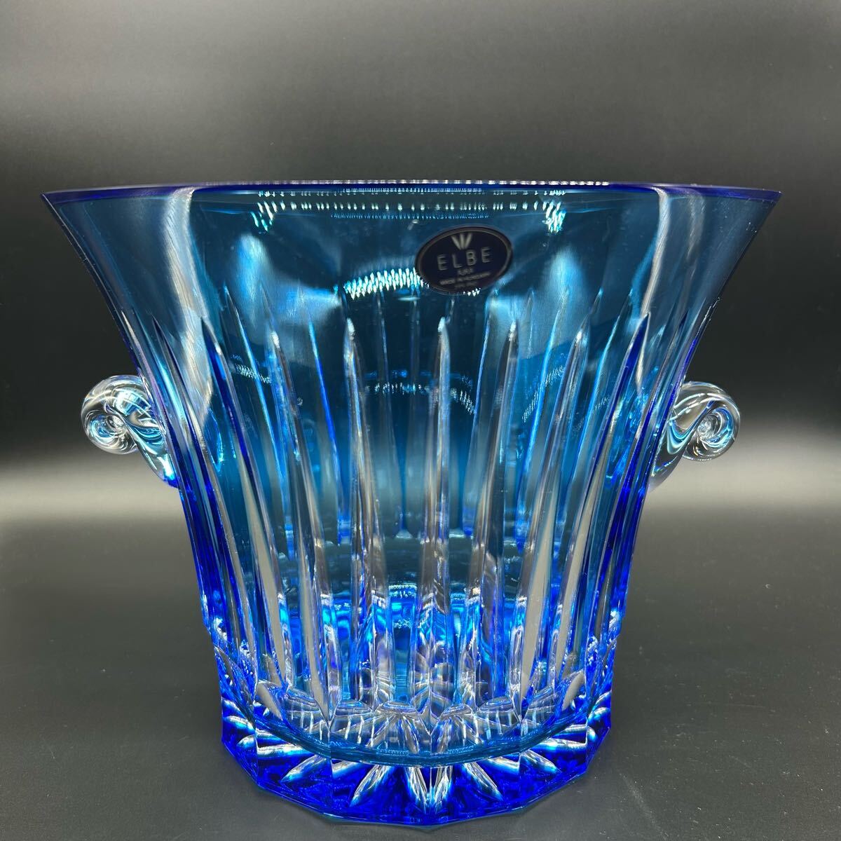 AJKA ELBE crystal エルベクリスタル 花瓶 花器 アイスバケット AJKA ELBE crystal エルベクリスタル 花瓶 花器 アイスバケット