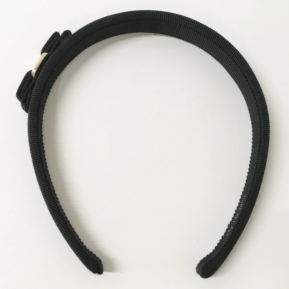 Salvatore Ferragamo ブラックヘアバンド