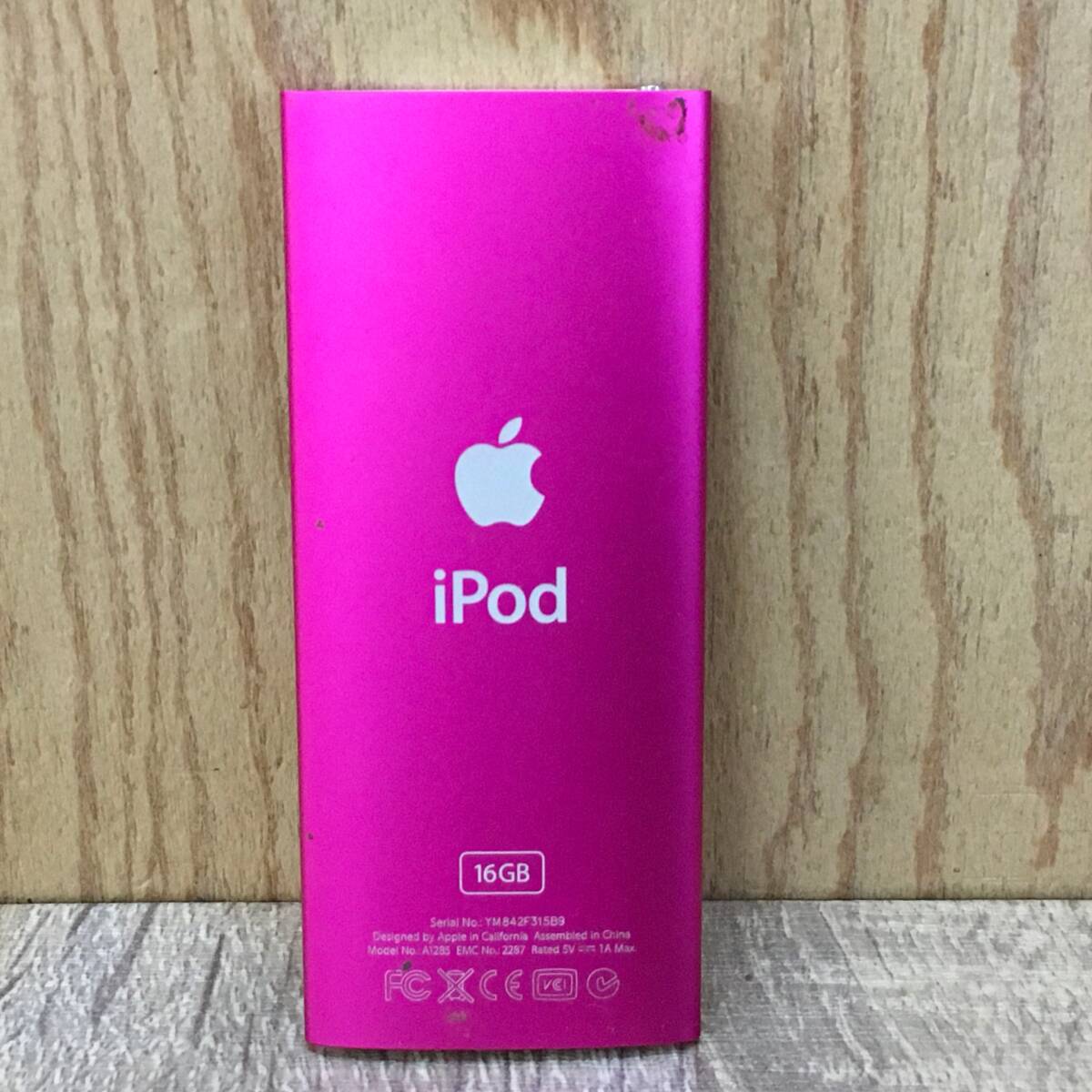 【送料無料】Apple iPod nano 第4世代 16GB ピンク A1285 アップル アイポッドナノ 音楽 オーディオプレーヤー ジャンク品