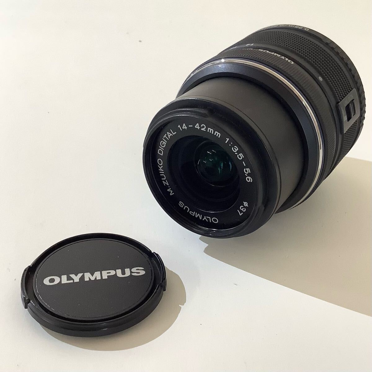 【動作品】OLYMPUS ミラーレス一眼カメラ PEN Lite E-PL3 ブラック＋レンズ 14-42mm F3.5-5.6 II R MSC＋40-150mm F4-5.6 R ED MSC 中古品