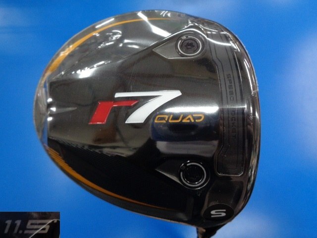 GK豊田▼ 135 新品★テーラーメイド★r7 QUAD MINI DRIVER★r7QMD Diamana SV TM55(JP)★S★11.5度★ドライバー★_画像1