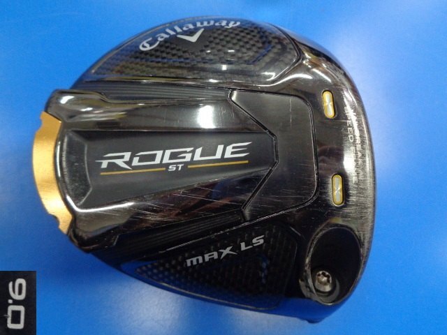 GK豊田▽ 727 キャロウェイ☆ROGUE ST MAX LS☆ヘッドのみ☆9度