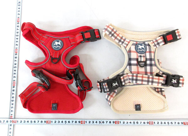 送料300円(稅込)■zb363■犬用 ハーネス M 3種 7點【シンオク】