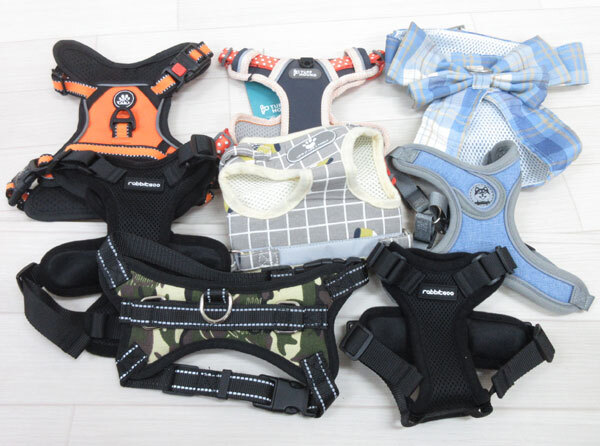 送料300円(稅込)■zb115■犬用 ハーネス 8種 8點【シンオク】