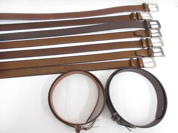  стоимость доставки 300 иен ( включая налог )#nn454# мужской ремень Brown 5 вид 9 пункт [sin ok ]