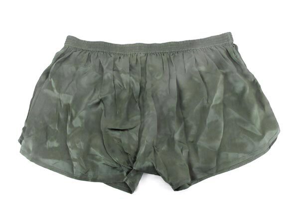 送料300円(稅込)■bv202■(1127)メンズ アビエ シルク ボクサーパンツ カーキ EL 5點【シンオク】