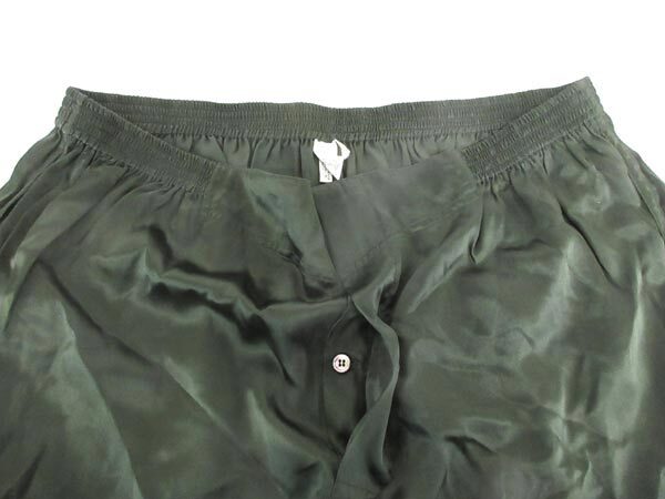 送料300円(稅込)■bv202■(1127)メンズ アビエ シルク ボクサーパンツ カーキ EL 5點【シンオク】