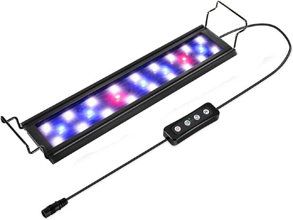 送料300円(稅込)■zb581■hygger 水槽用スライド式LEDライト ブラック 2點【シンオク】