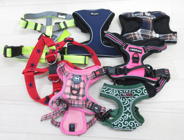 送料300円(稅込)■zb112■犬用 ハーネス 7種 7點(diǎn)【シンオク】