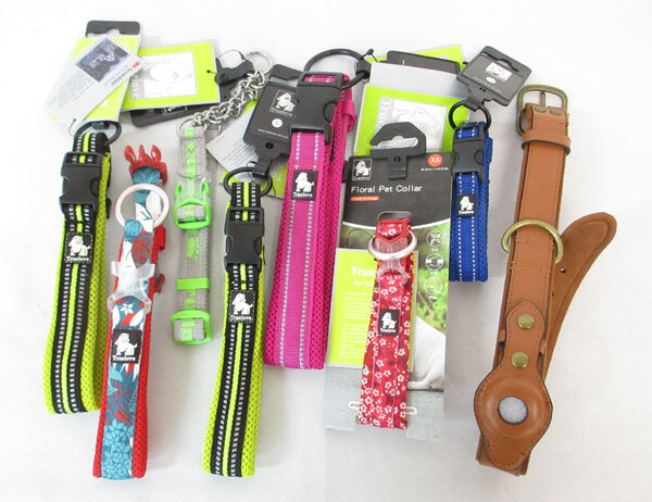 送料300円(稅込)■zb393■犬用 首輪 7種 8點【シンオク】