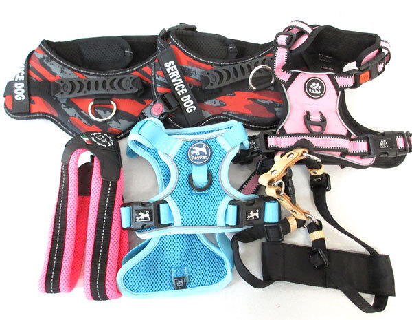 送料300円(稅込)■zb402■犬用 ハーネス 5種 6點【シンオク】