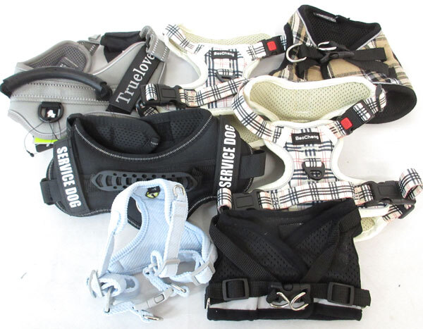 送料300円(稅込)■zb396■犬用 ハーネス 6種 7點【シンオク】