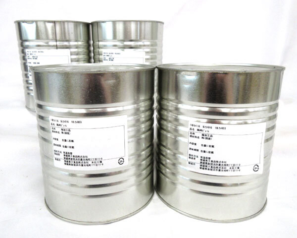 送料300円(税込)■nd020■◎梅肉ピューレー 国産 3kg 4缶【シンオク】