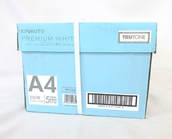 送料300円(稅込)■nd036■キョクトウ コピー用紙 プレミアムホワイト Ａ4 2500枚【シンオク】