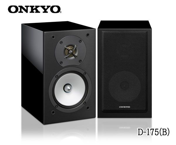  стоимость доставки 300 иен ( включая налог )#dt006# новый товар * с ящиком ONKYO акустическая система D-175(B) 2 шт [sin ok ]