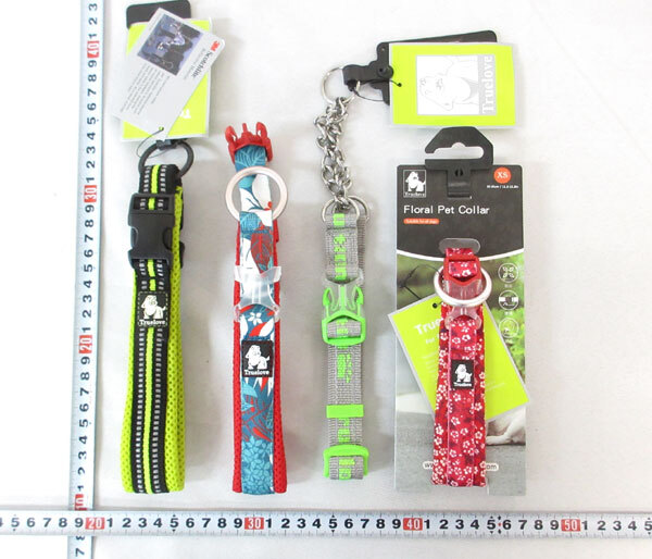 送料300円(稅込)■zb393■犬用 首輪 7種 8點【シンオク】