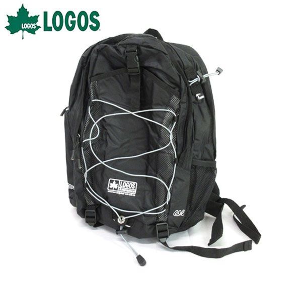 送料300円(稅込)■ab205■ロゴス デイパック ブラック(530-077)【シンオク】