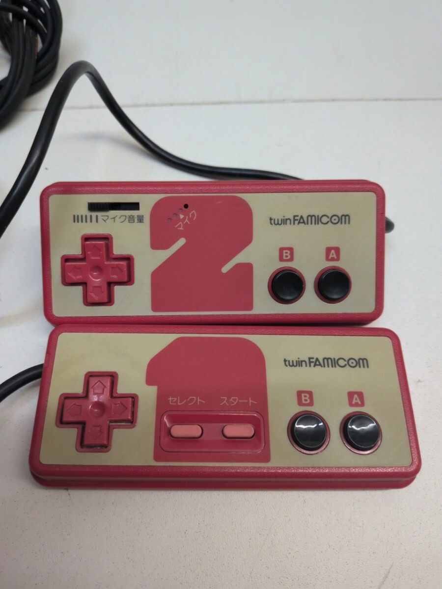  twin Famicom AN-500R TWIN Famicom красный игра машина retro Y1666