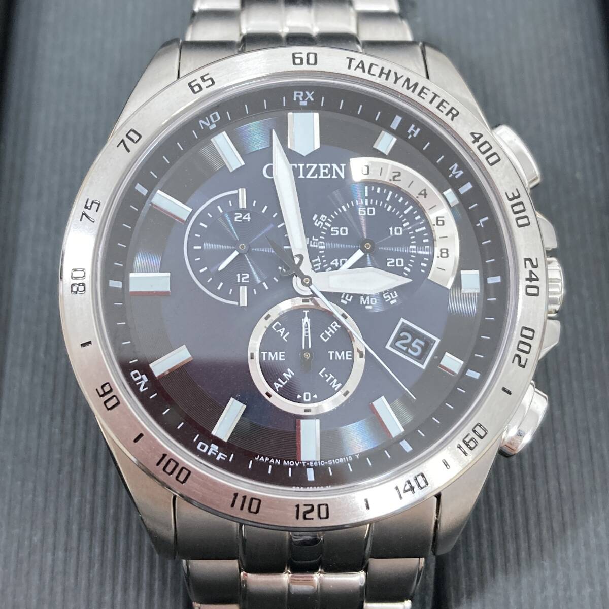 CITIZEN シチズン エコドライブ時計 ソーラー E610-SO74321 Yahoo!オークション - 稼働 箱付き / CITIZEN シチズン Eco