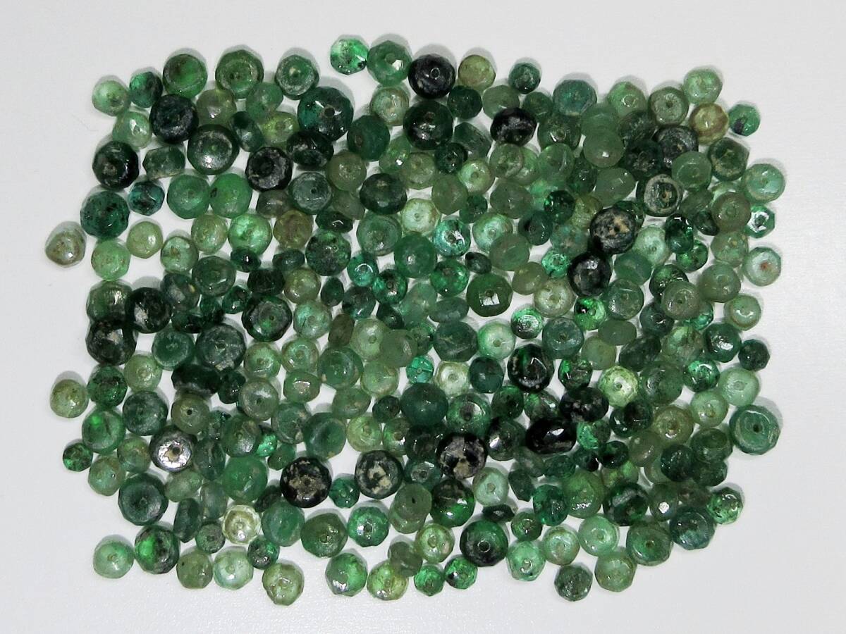?上用賀ビイヅ? ルース ビーズ エメラルド ペリドット ブルートパーズ 100ct 20g アクセサリー パーツ 大量 まとめて セット