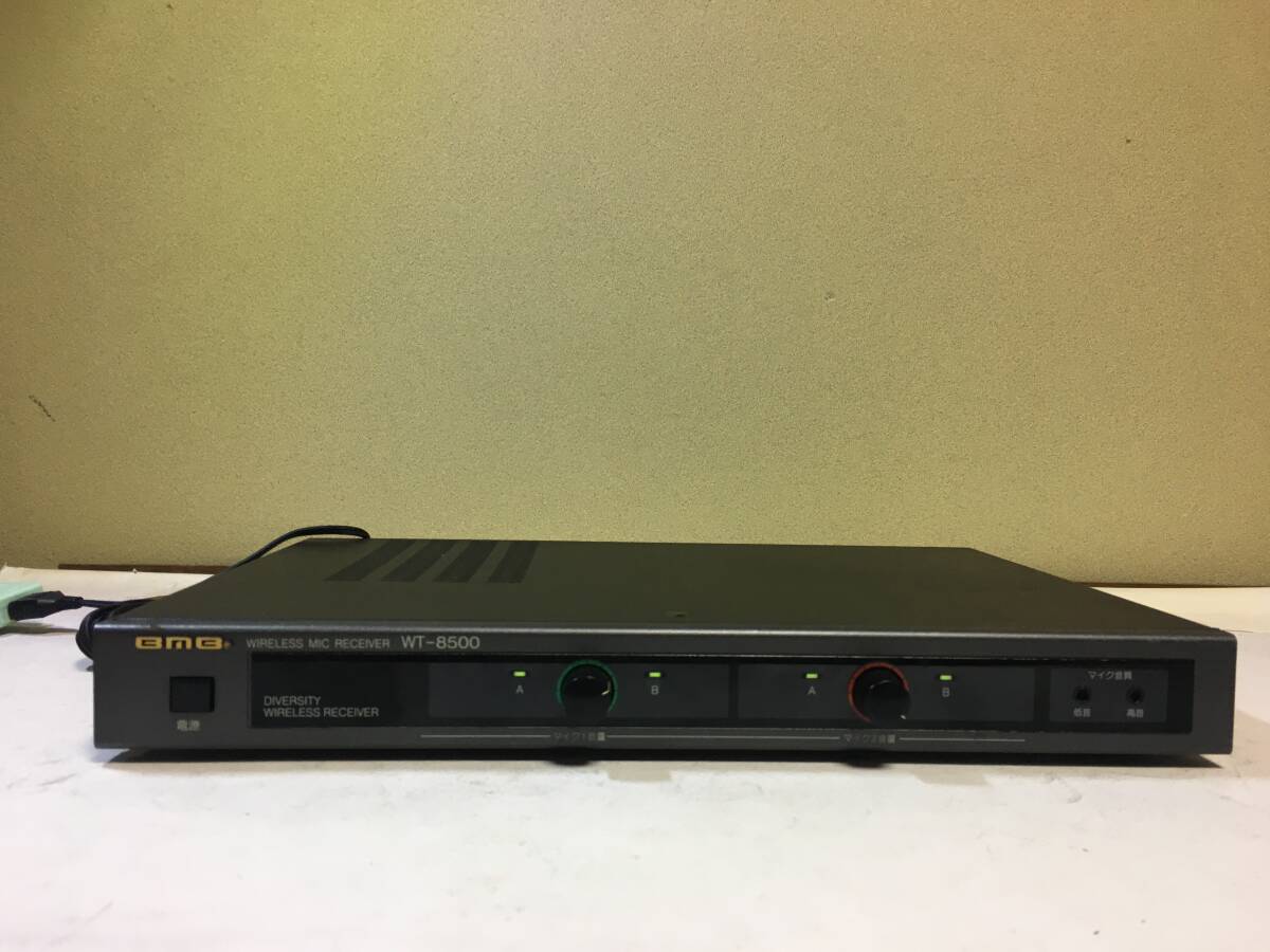 BMB-WT8500レーシーバーおよび無線ワイヤレスマイク(WM-860)セット BMB-WT8500レーシーバーおよび無線ワイヤレスマイク(WM-860)2本