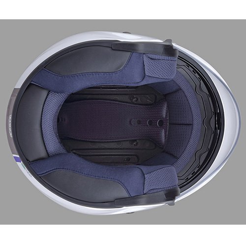 90791-2319M ◎ヤマハ純正 ジェット ヘルメット YJ-17 ゼニス-P パールホワイト Mサイズ 開閉式 サンバイザー付◎