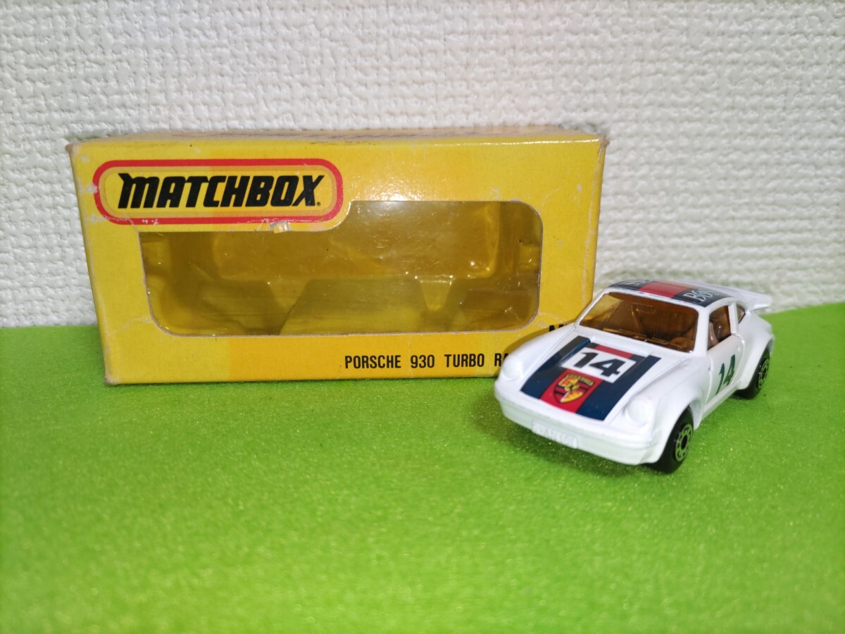  Matchbox MB-28 Porsche 930 турбо рейсинг @1978 подлинная вещь 