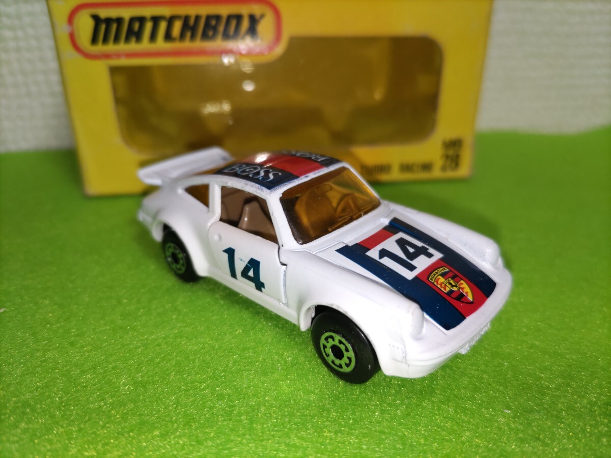  Matchbox MB-28 Porsche 930 турбо рейсинг @1978 подлинная вещь 