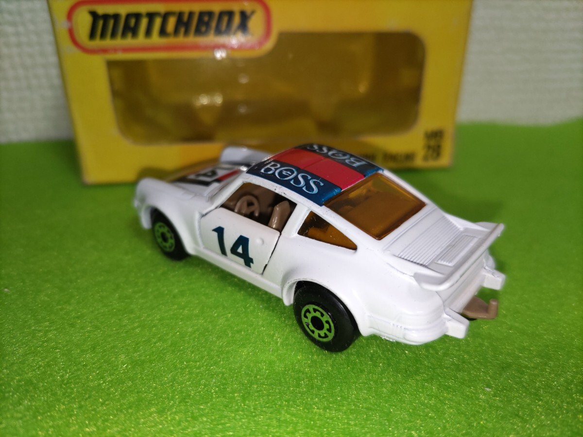  Matchbox MB-28 Porsche 930 турбо рейсинг @1978 подлинная вещь 