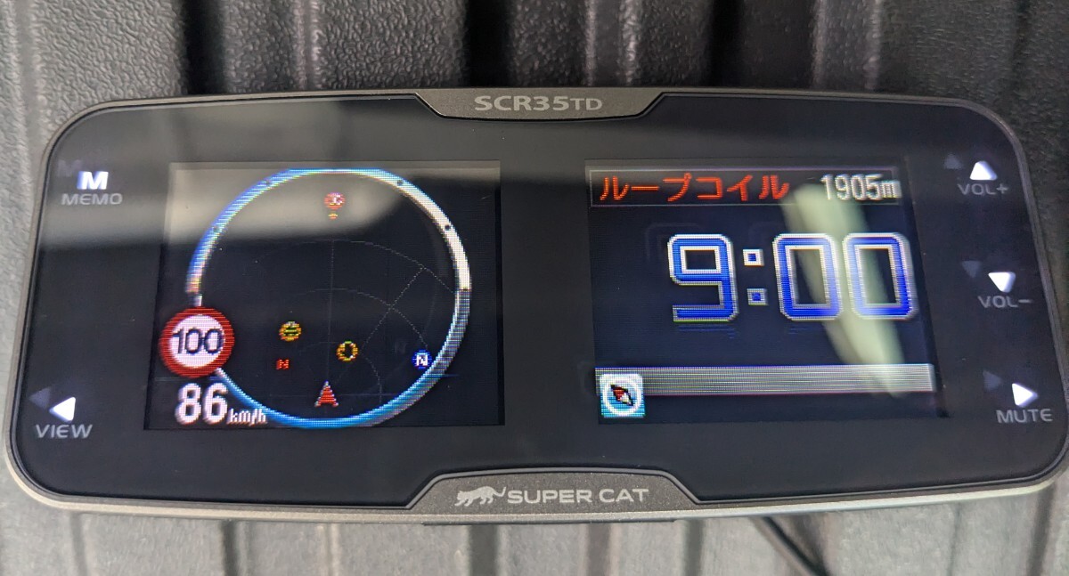 ユピテル SCR35TD yupiteru レーダー GPSレーダー探知機(jī) スピードメーター メーター 時計 カレンダー obd2 ツインディスプレイ