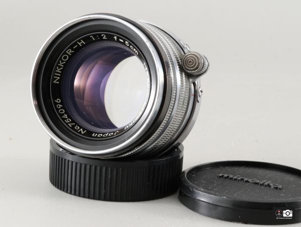 希少Nikkor H 5ｃm F/2 黒帯ライカＬ３９レンズ整備済2 希少Nikkor H 5cm F/2 黒帯ライカL39レンズ整備済2