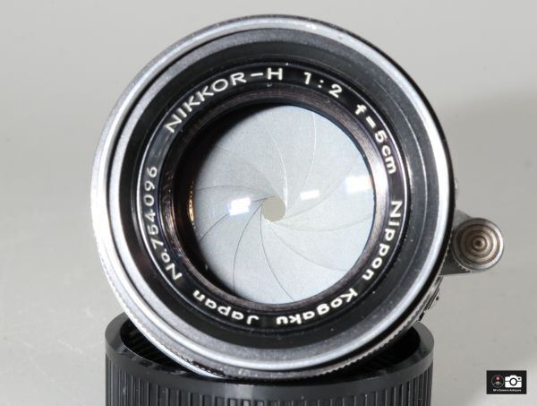 希少Nikkor H 5ｃm F/2 黒帯ライカＬ３９レンズ整備済2 希少Nikkor H 5cm F/2 黒帯ライカL39レンズ整備済2