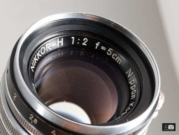 希少Nikkor H 5ｃm F/2 黒帯ライカＬ３９レンズ整備済 ◎ Nikon (ニコン) NIKKOR-H・C 5cm/f2《黒帯》（L39）
