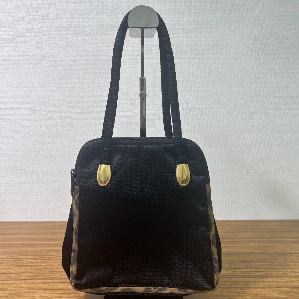  MALOCK.M ハンドバッグ ブラック z
