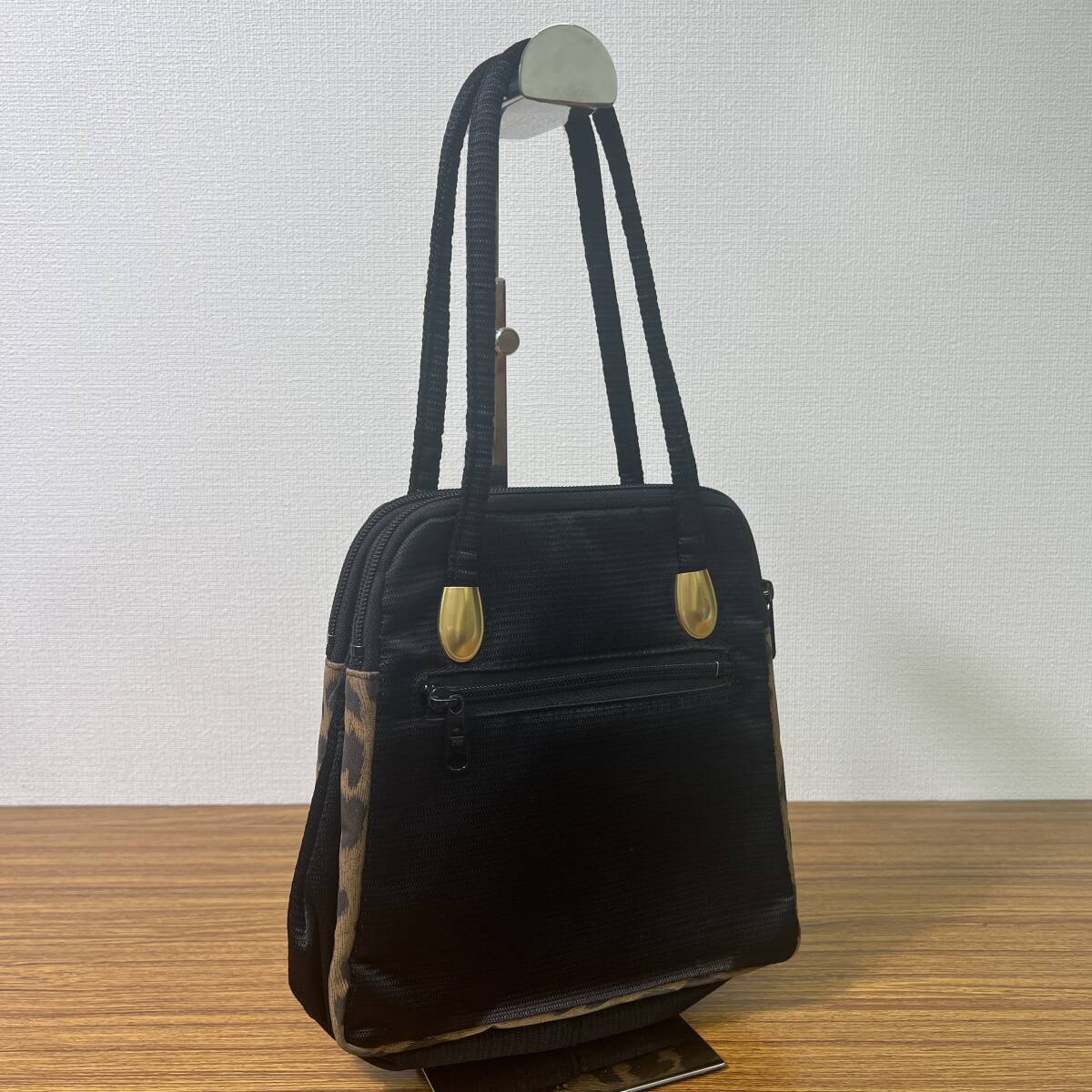  MALOCK.M ハンドバッグ ブラック z