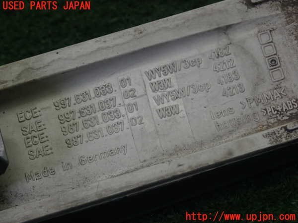 5UPJ-19791162]ポルシェ?ボクスター(98725)左ウィンカーレンズ 中古
