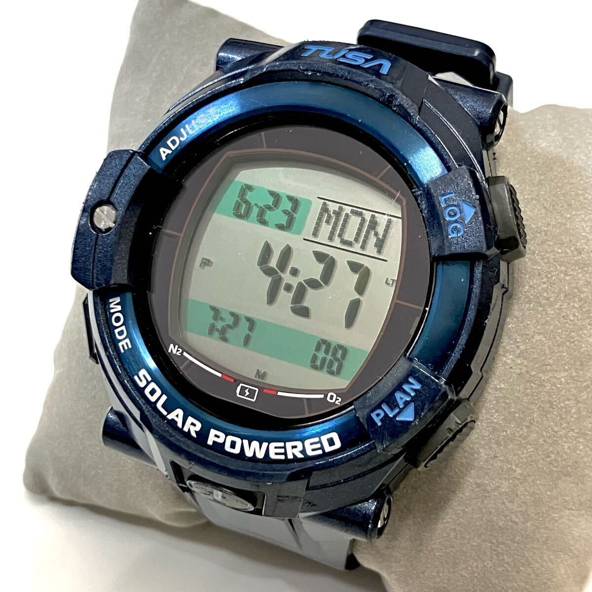 TUSA ツサ IQ1204 ダイビング コンピューター DC Solar LINK ソーラー Bluetooth 稼働品