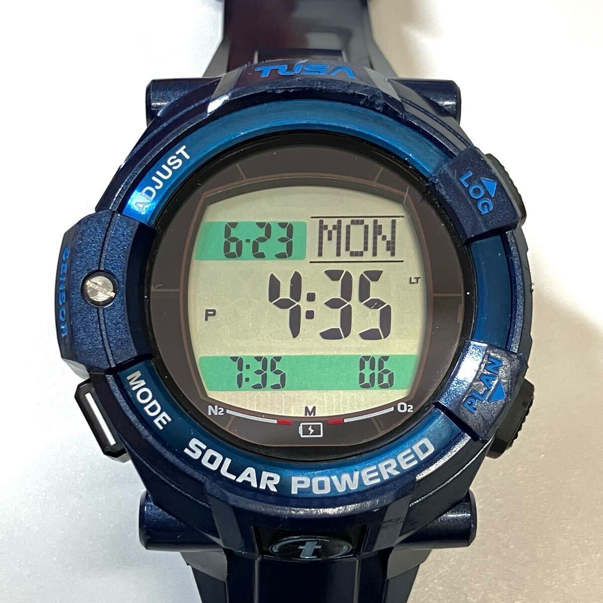 TUSA ツサ IQ1204 ダイビング コンピューター DC Solar LINK ソーラー Bluetooth 稼働品