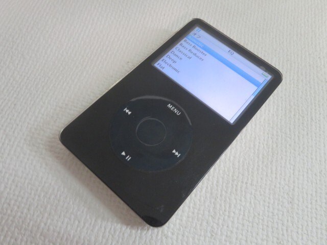 60GB■Apple A1136 デジタルオーディオプレーヤー iPod Classic アップル アイポッドクラシック 動作品 18919■??！