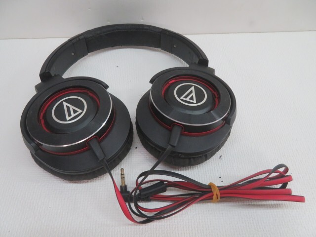 *Audio-Technica ATH-WS770 портативный наушники Audio Technica наушники рабочий товар 19339②*!!