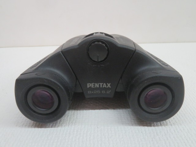 ★PENTAX 8×25 6.2° 雙眼鏡 ペンタックス アウトドア キャップ付き 動(dòng)作品 19453★！！