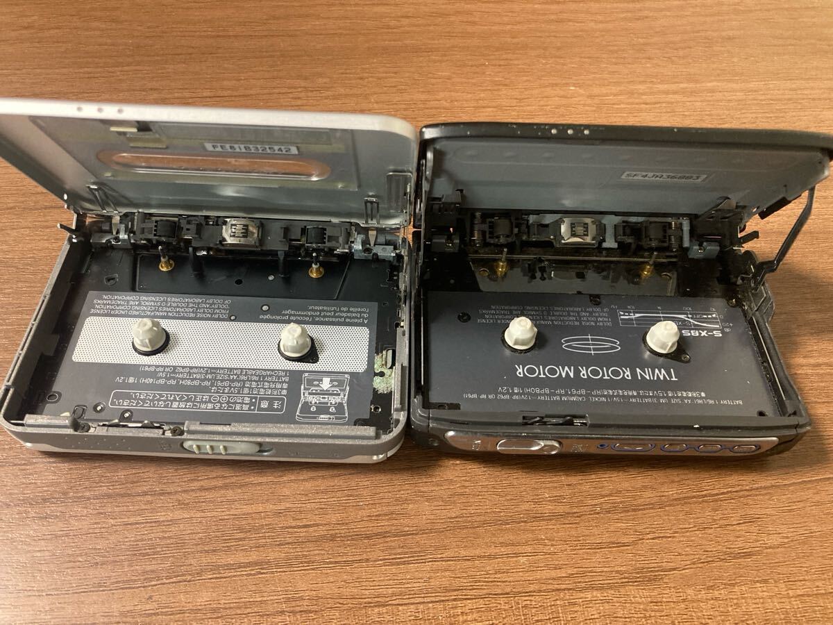 Panasonic カセットプレーヤー　RQ-SX35&RQ-SX7/動(dòng)作未確認(rèn)