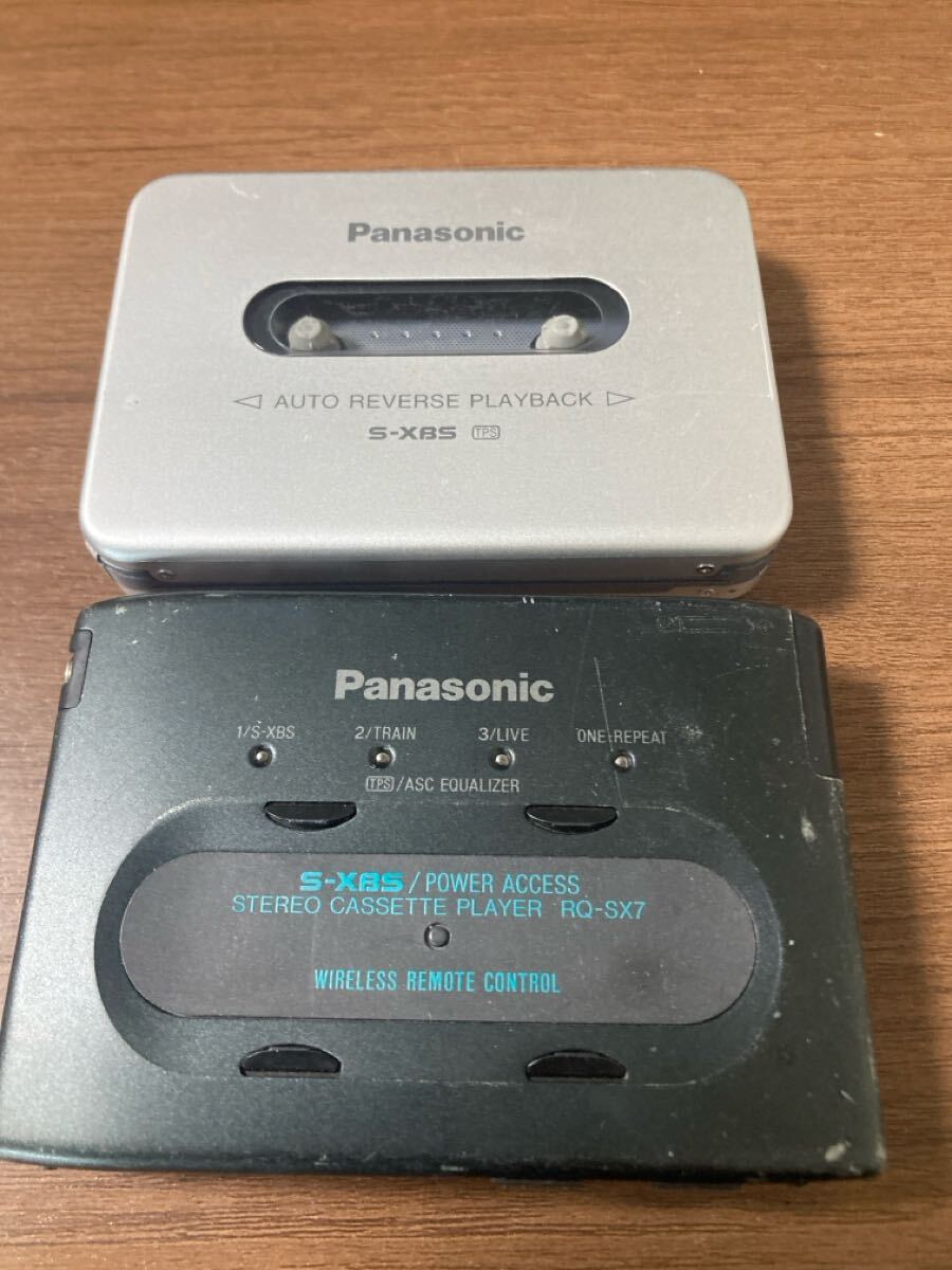 Panasonic カセットプレーヤー　RQ-SX35&RQ-SX7/動(dòng)作未確認(rèn)