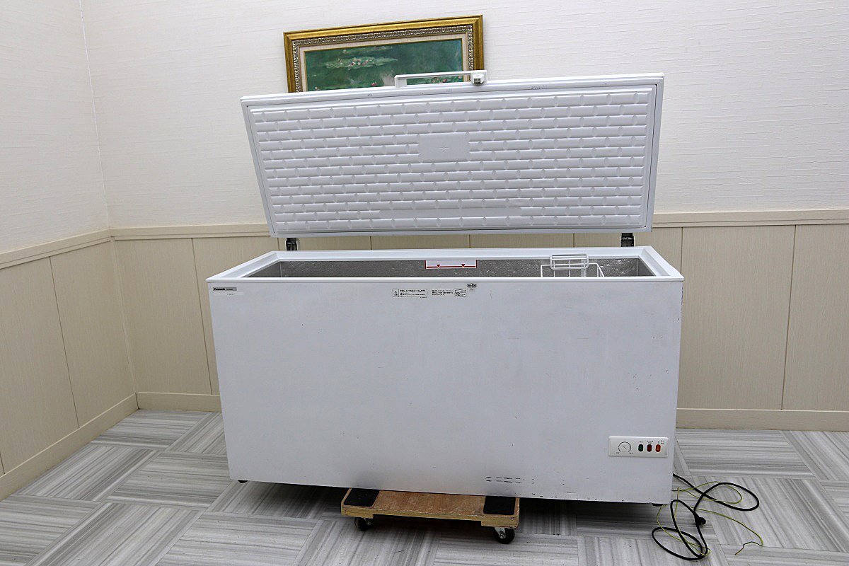 Panasonic SCR-RH46V 冷凍庫 ワイドタイプチェストフリーザー SCR